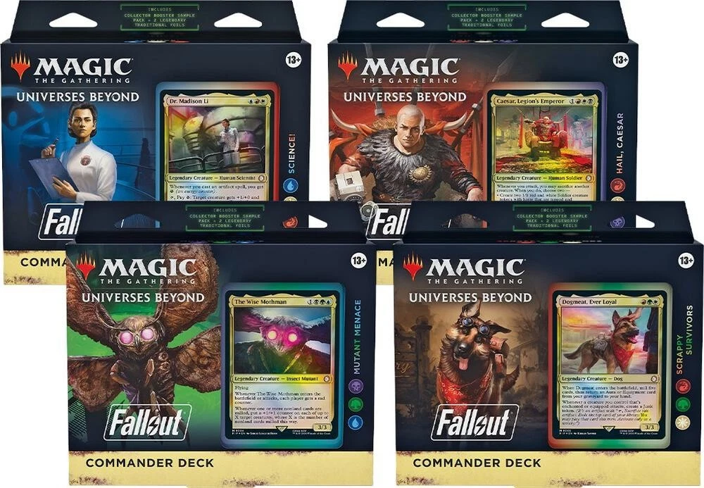 CASE - MtG FALLOUT Commander set